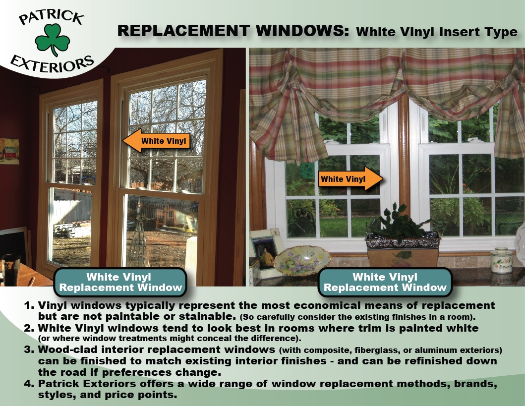 Replacement Windows White Vinyl